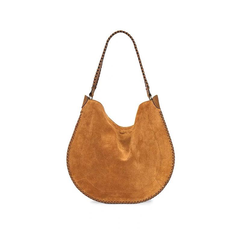 Bags |  Womens Braided Suede Shoulder Bag Accessories Bags