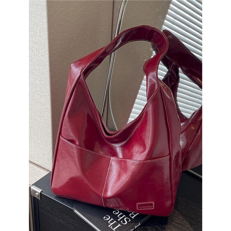 Bags |  Womens Solid Faux Leather Large Capacity Tote Shopper Bag Accessories Bags