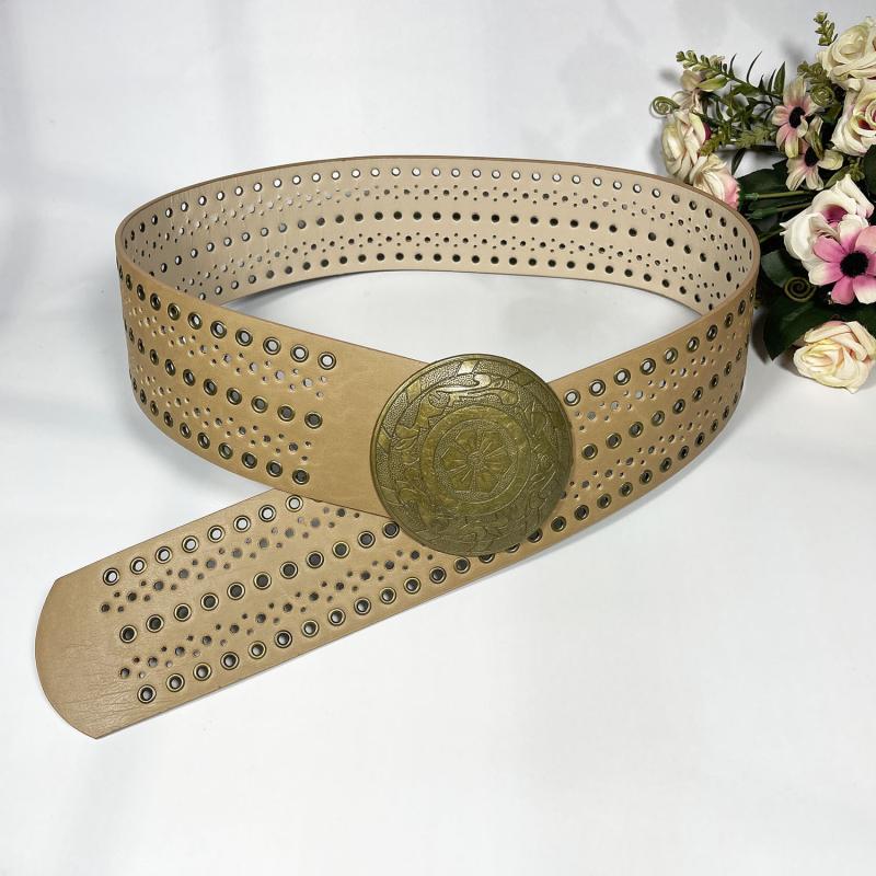 Belts & Chain |  Womens Vintage Gold Plated Buckle Belt Accessories Belts & Chain