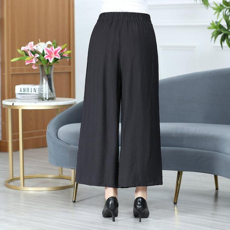 Bottoms |  Womens High Rise Pocket Lace Up Wide Leg Trousers Bottoms Bottoms