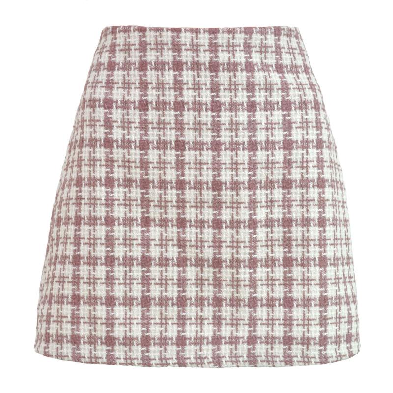 Bottoms |  Womens Tweed Low Rise Split Mini Skirt Bottoms Bottoms