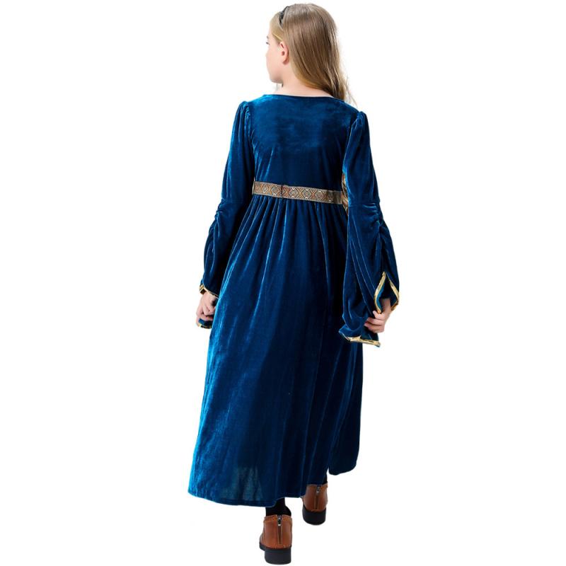 Dresses |  Womens Velvet V-Neck Glitter Star Ruffle Mini Dress Clothing Blue