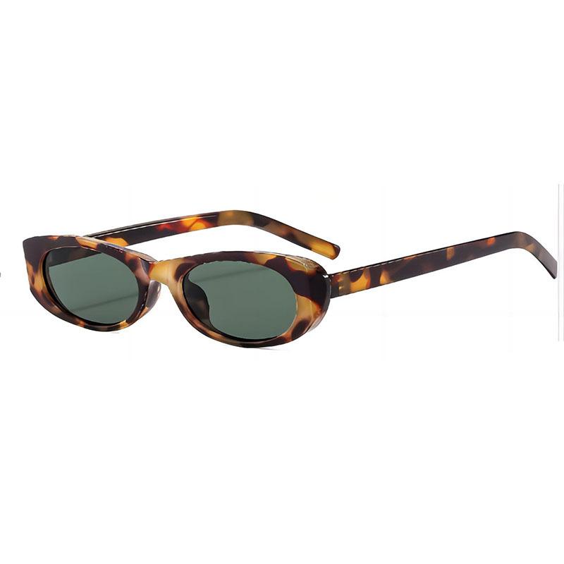 Eyewear |  Womens Oval Frame Sunglasses Accessories Brown