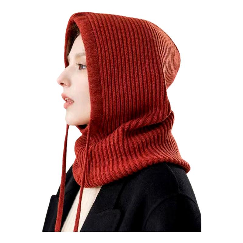 Hats |  Womens Drawstring Balaclava Cap Accessories Hats