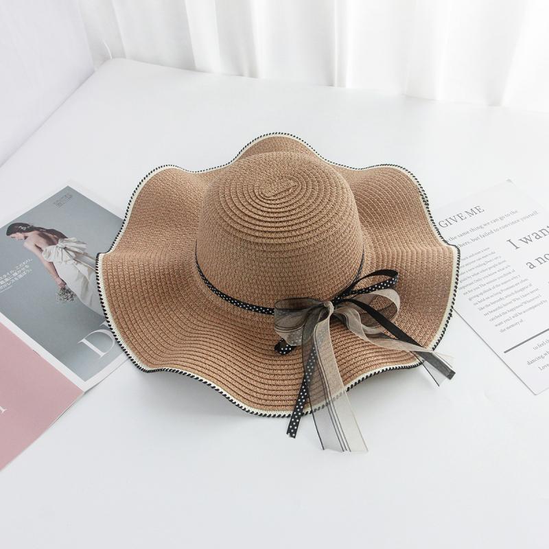 Hats |  Womens Flax Trim Straw Hat Accessories Hats