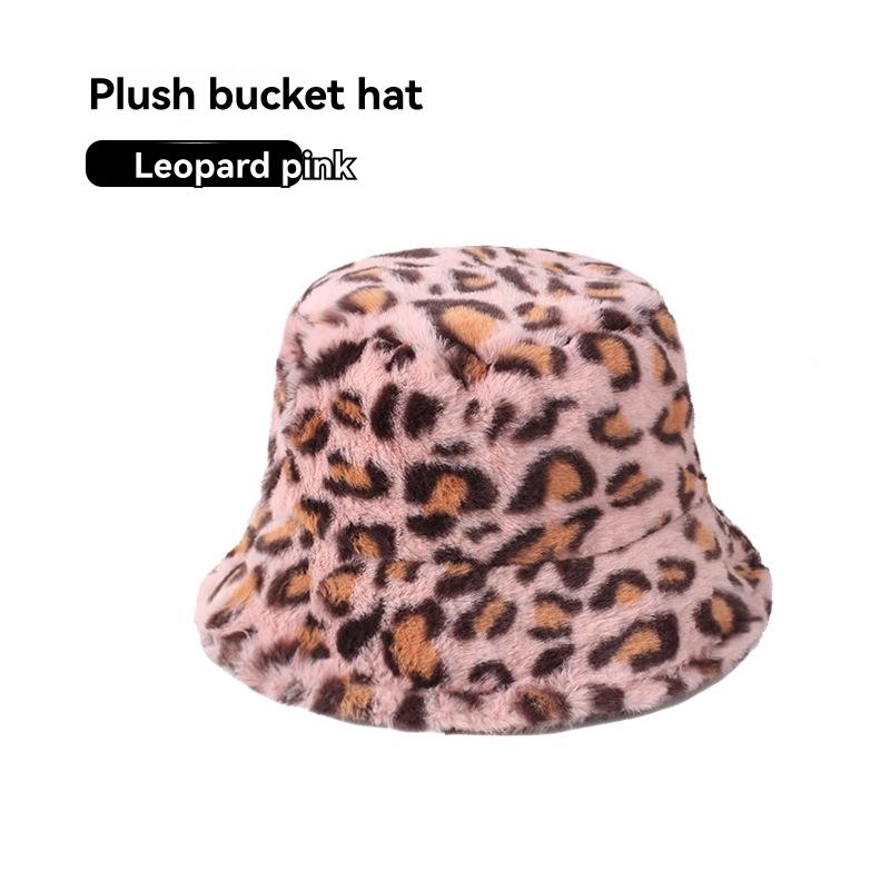 Hats |  Womens Leopard Print Fuzzy Beret Hat Accessories Brown