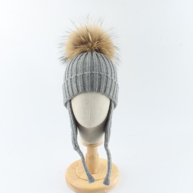 Hats |  Womens Solid Knitted Trapper Hat Accessories Hats