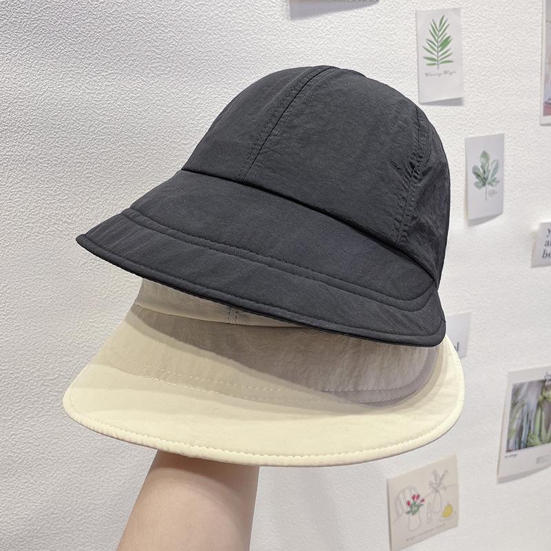 Hats |  Womens Solid Sunblock Bucket Hat Accessories Hats