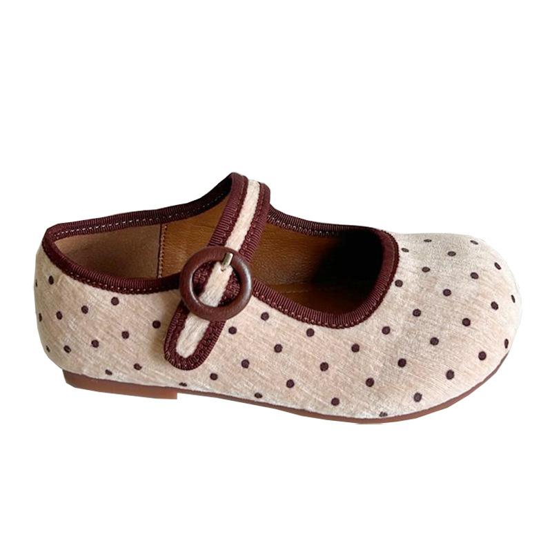 Mary Janes |  Womens Studded Mary Jane Flats Mary Janes Burgundy