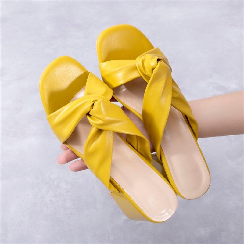 Slippers |  Womens Satin Cross Strap Slippers Shoes Pink